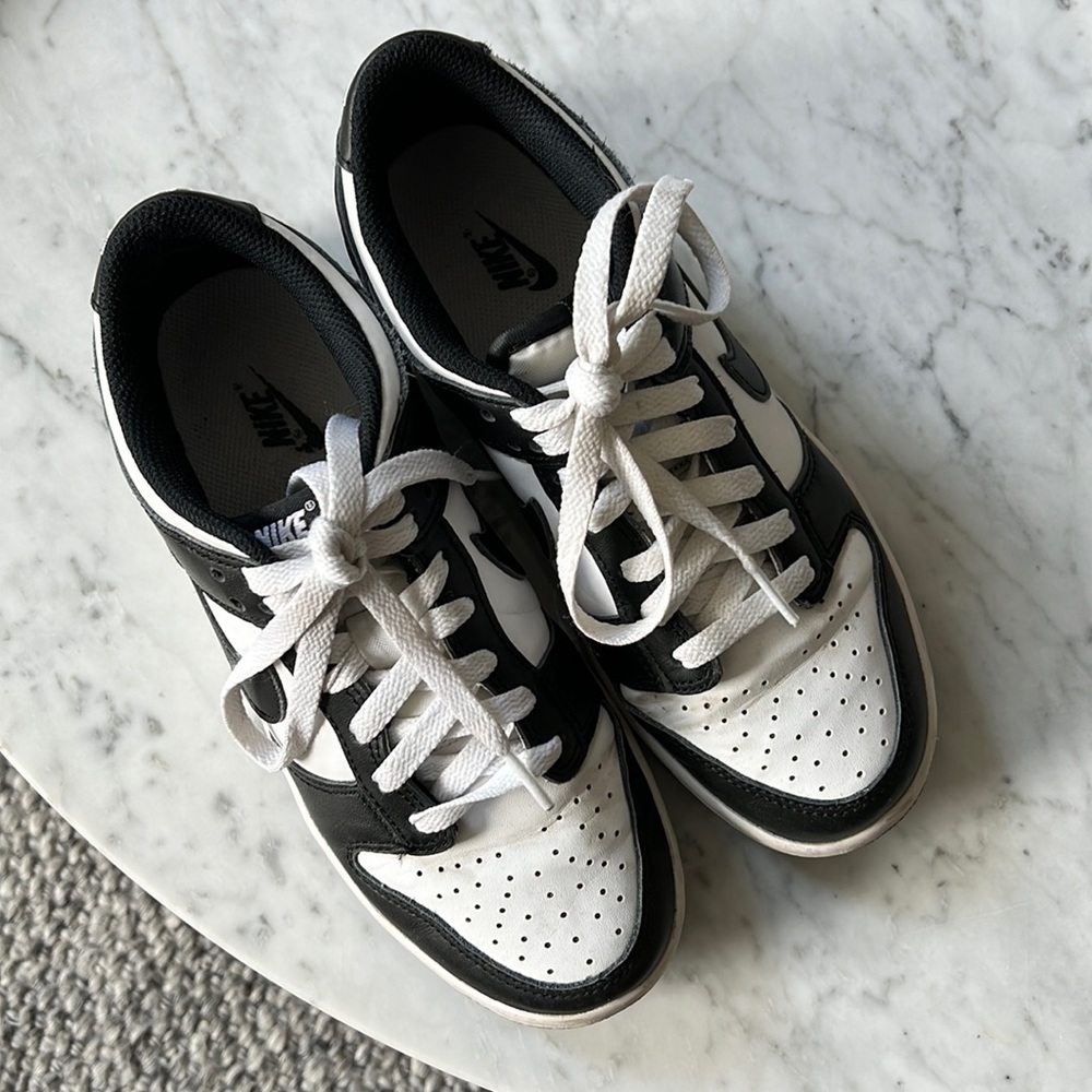 Used Nike Dunk Low “Panda” Size 5.5Y / 7W